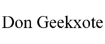 DON GEEKXOTE