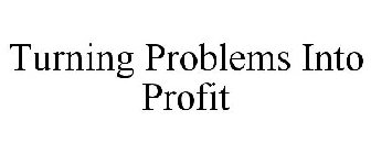 TURNING PROBLEMS INTO PROFIT