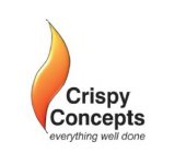 CRISPY CONCEPTS EVERYTHING WELL DONE