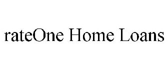 RATEONE HOME LOANS
