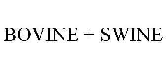 BOVINE & SWINE