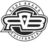RUDE BRAND RB CALIFORNIA