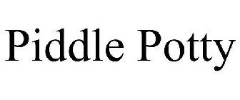 PIDDLE POTTY