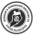 Q RUBSAM & HORRMANN BREWING CO. STATEN ISLAND BEER STATEN ISLAND, NEW YORK