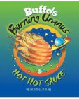 BUFFO'S BURNING URANUS HOT HOT SAUCE