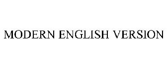 MODERN ENGLISH VERSION