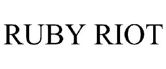RUBY RIOT