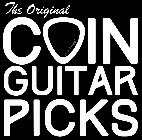 THE ORIGINAL COIN GUITAR PICKS BY RUVANE