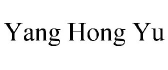 YANG HONG YU