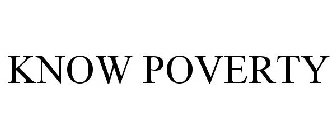 KNOW POVERTY