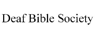 DEAF BIBLE SOCIETY