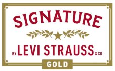 SIGNATURE BY LEVI STRAUSS & CO. GOLD Trademark of Levi Strauss & Co. -  Registration Number 5476842 - Serial Number 87399915 :: Justia Trademarks