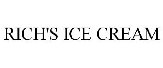 RICH'S ICE CREAM
