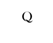 THE MARK CONSISTS OF THE LETTER Q IN STYLIZED FORM