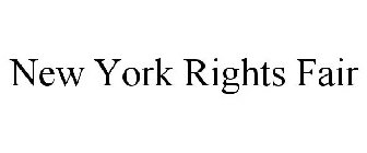NEW YORK RIGHTS FAIR