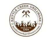 KETTLE CREEK GRILLWARE MADE IN THE USA KETTLECREEKGRILLWARE.COM
