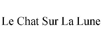 LE CHAT SUR LA LUNE