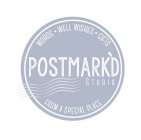 POSTMARK'D STUDIO WORDS WELL WISHES GIFTS FROM A SPECIAL PLACE