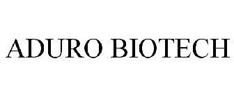 ADURO BIOTECH