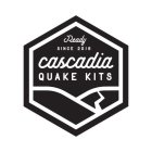 READY SINCE 2016 CASCADIA QUAKE KITS