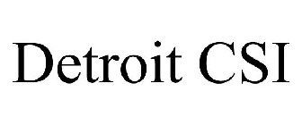 DETROIT CSI