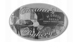 CUSANO'S BAKERY ASK FOR M. GRECO BREAD 203 BLEECKER ST. N.Y.C.