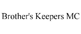 BROTHER'S KEEPERS M C