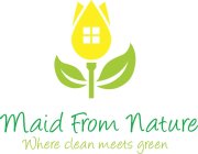 MAID FROM NATURE WHERE CLEAN MEETS GREEN