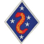 THE NUMBER 2 (IN A SNAKE DESIGN) AND THE NAME GUADALCANAL