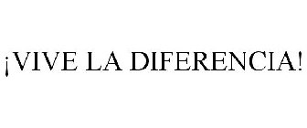 VIVE LA DIFERENCIA