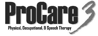 PROCARE3 PHYSICAL, OCCUPATIONAL, & SPEECH THERAPY