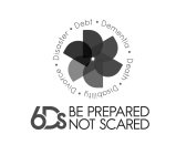 6DS BE PREPARED NOT SCARED · DISASTER ·DEBT · DEMENTIA · DIVORCE · DISABILITY · DEATH