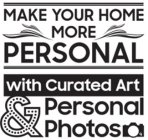 MAKE YOUR HOME MORE PERSONAL WITH CURATED ART & PERSONAL PHOTOS