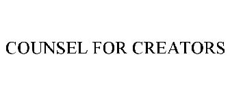 COUNSEL FOR CREATORS