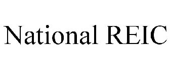 NATIONAL REIC