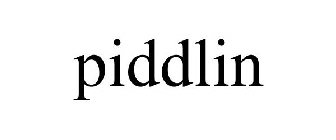 PIDDLIN