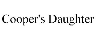 COOPER'S DAUGHTER