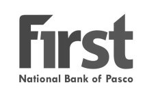 F1RST NATIONAL BANK OF PASCO