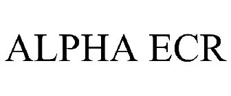 ALPHA ECR