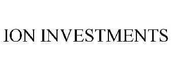 ION INVESTMENTS