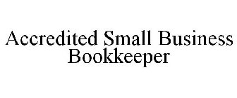 ACCREDITED SMALL BUSINESS BOOKKEEPER