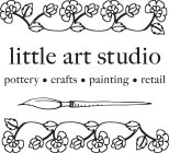 LITTLE ART STUDIO POTTERY · PAINTING · RETAIL