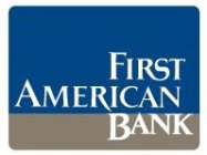 FIRST AMERICAN BANK