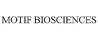 MOTIF BIOSCIENCES