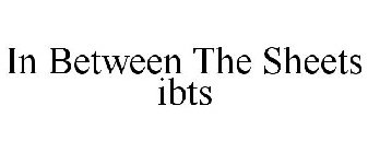 IN BETWEEN THE SHEETS I B T S