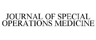 JOURNAL OF SPECIAL OPERATIONS MEDICINE