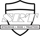 SRT STEERING · RIDE · TRACTION