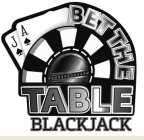 BET THE TABLE BLACKJACK