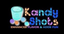 KANDY SHOTS ENHANCES FLAVOR & ADDS FUN