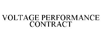 VOLTAGE PERFORMANCE CONTRACT